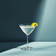 glass of martini