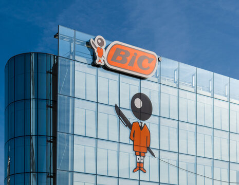 Le si&egrave;ge social de la soci&eacute;t&eacute; Bic, Clichy, France