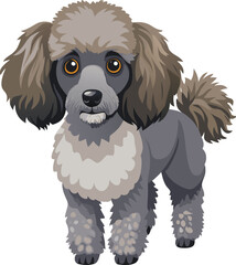 Poodle Vector 