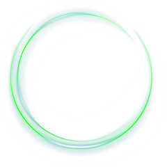 Green Glowing Circle