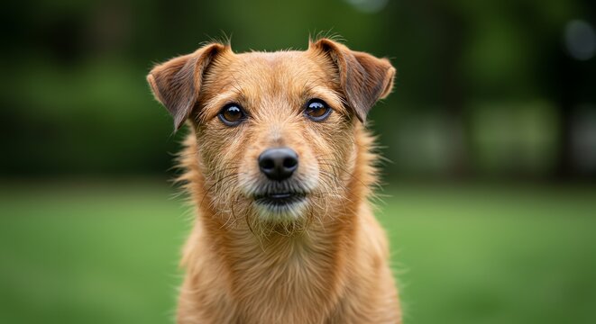 Brown Dog Portrait