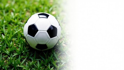 Fototapeta premium Overhead view of football on white background , american football, isolated