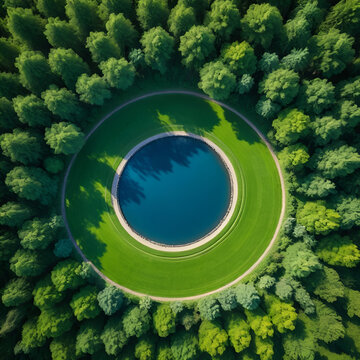 Carbon capture and storage concept. Cabon offset and reducing co2 target. Net carbon footprint neutralize development strategy. Reforestation, nature and ecology concept. World environment day.