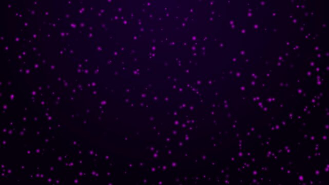 Particles Floating In Fluid Space Background/ 4k animation of an abstract backgroud with floating particles inside fluid space with ambien occlusion and depth of field blur