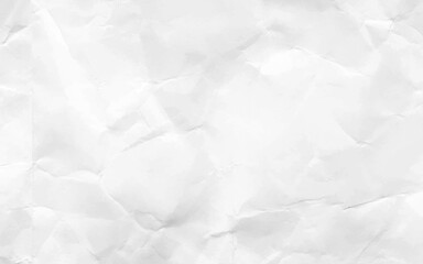 White Paper Texture background. Paper texture Crumpled White. Top view.