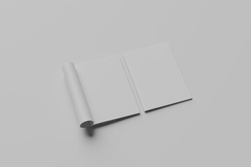 A4 Catalog Magazine Mockup