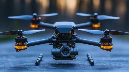 High-Tech Drone Propeller and Motor, Key Elements in UAV Technology