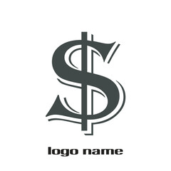 dollar symbol vector illustration