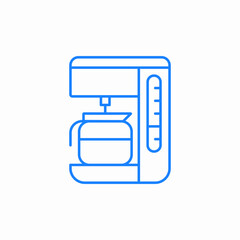 coffee machine icon sign vector