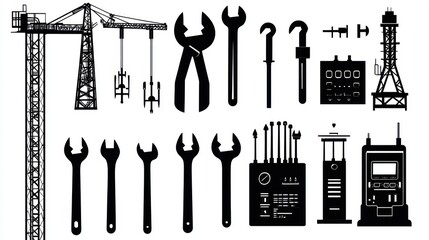 Fototapeta premium Construction and Maintenance Tools
