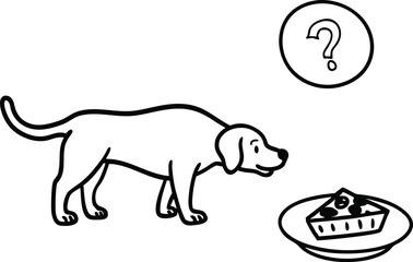 A bloodhound solves the case of the missing pie.