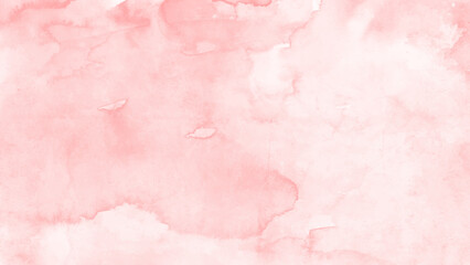 Fototapeta premium Abstract watercolor texture as background. Pink watercolor paint background.