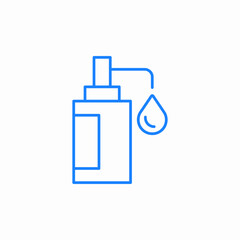 lotion drop icon sign vector