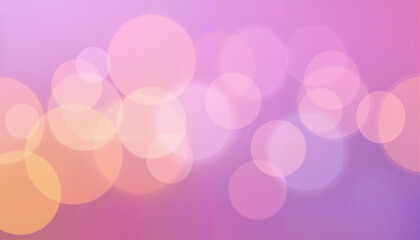 Soft bokeh lights on pastel background, dreamy ambiance