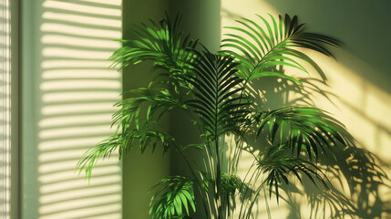 Tropical Serenity: Areca Palm Enhancing Interior Spaces

