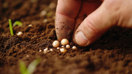Rooted Beginnings: Sowing Onion Seeds in Open Soil

