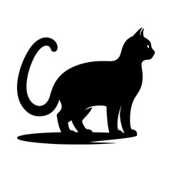 Obraz premium Cat silhouette bundle vector design