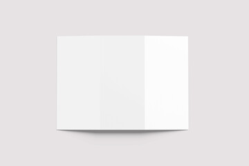 Fototapeta premium Tri Fold Mockup