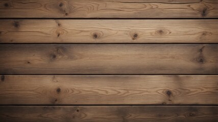 Naklejka premium Rustic wooden plank background mockup, top view, natural grain texture, aged wood, warm tone, perfect for food, craft, or eco-friendly branding.