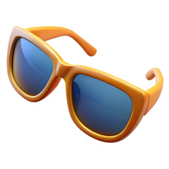 Sunglasses - 3D Render with Transparent Background