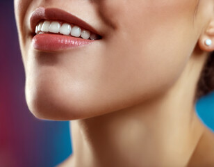 Fototapeta premium .Graphic image of a person teeth.