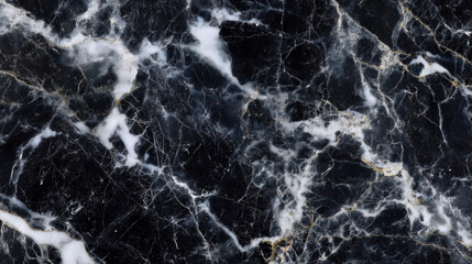 Naklejka premium Black And White Marble Texture Background