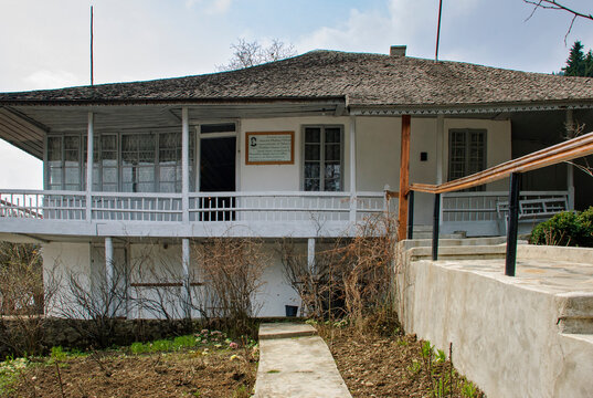 The memorial house of Alexandru Vlahuta from Agapia