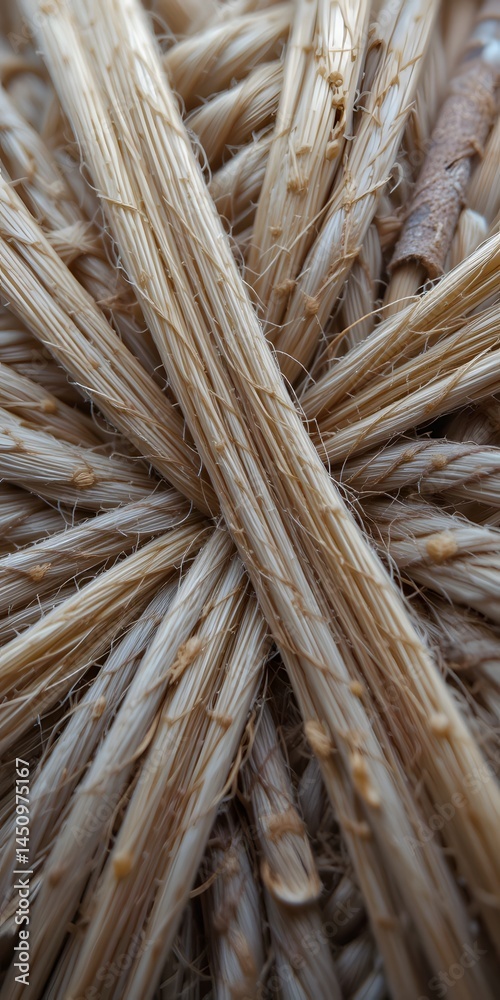 Poster Detailed Textile Fibers, Abstract Fabric Weave. Macro Close-up Shows Delicate Thread Work, Fine Material Texture. Structure Details Enhance Pattern, Craftsmanship Displays Quality.