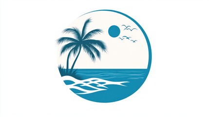 Tropical Scene Graphic Design