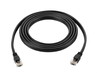 LAN cable isolated on white background ,PNG