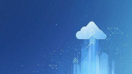 Cloud data upward trend