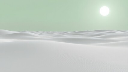 Abstract Earth Scene in Monotone Palette