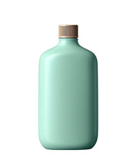 png transparent A stylish mint green bottle, perfect for beverages.
