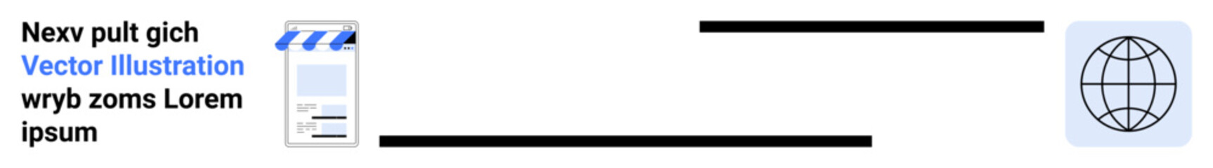 Document icon connected to a globe, representing communication, digital connectivity, and globalization. Ideal for technology, communication, global trade, education, cloud services networking