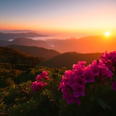 Fototapeta premium Sunrise Serenity