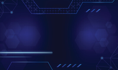Futuristic abstract technology cybernetic circuit background design