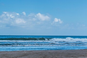 Fototapeta premium Sunset over the sea