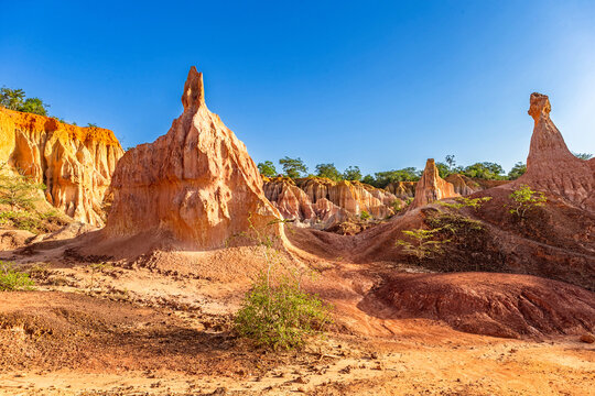 The Hell's Kitchen, Marafa Canyon. Malindi region, Kenya.
