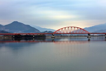 어촌 마을 풍경, 경남 하동포구