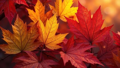 Abstract autumn leaves forming a late-season pattern , late fall, brown, texture pattern