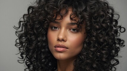Fototapeta premium portrait of a young woman, Generative Ai