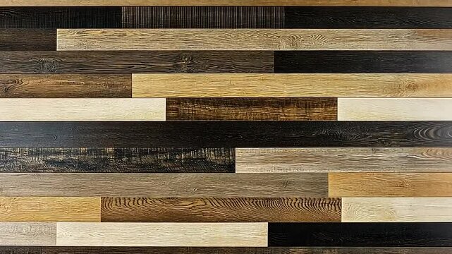 Wood plank flooring sample