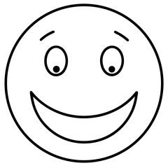 Fototapeta premium Smiley-face World Emoji Day Printable Graphic Design Fun Emoji Art for Posters, T-Shirts & More