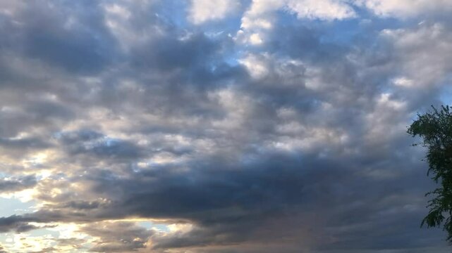 clouds in the sky