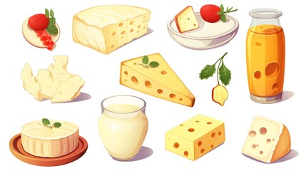 High-quality Dairy Products Including Milk, Cheese, Yoghurt, and Ice Cream for Culinary Professionals