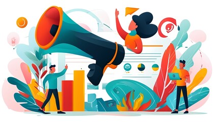Engaging business strategies digital marketing infographic design creative environment vibrant perspective growth ideas