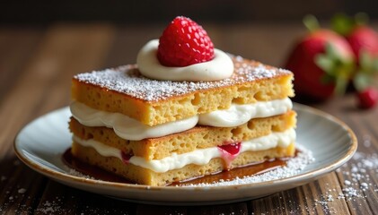 Classic Italian dessert, layers of coffee-soaked ladyfingers and creamy mascarpone , chocolate, close-up, white background