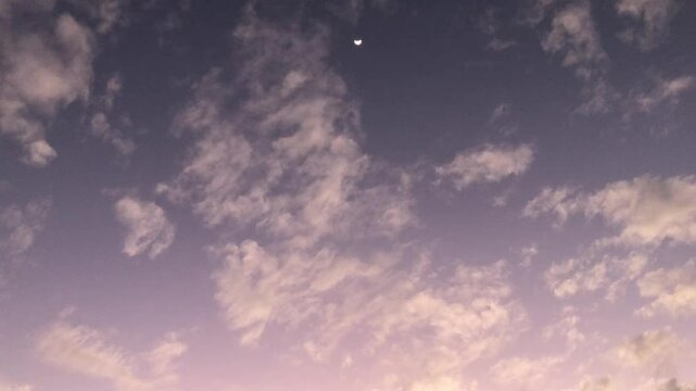time lapse clouds