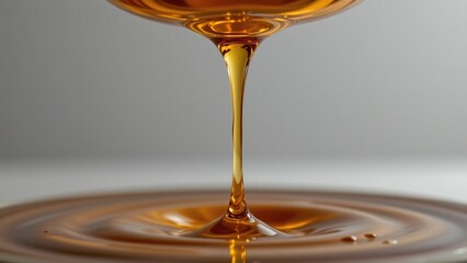 Drizzling honey kitchen table food photography minimalist setting close-up view sweetness and nature's delight