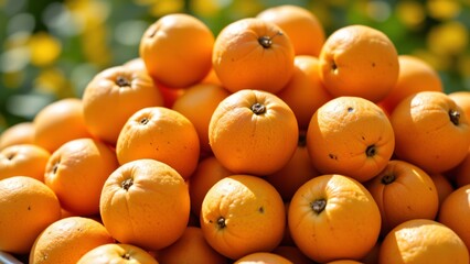 Harvesting fresh citrus fruits vibrant oranges local orchard food photography sunny day close-up view fresh produce concept